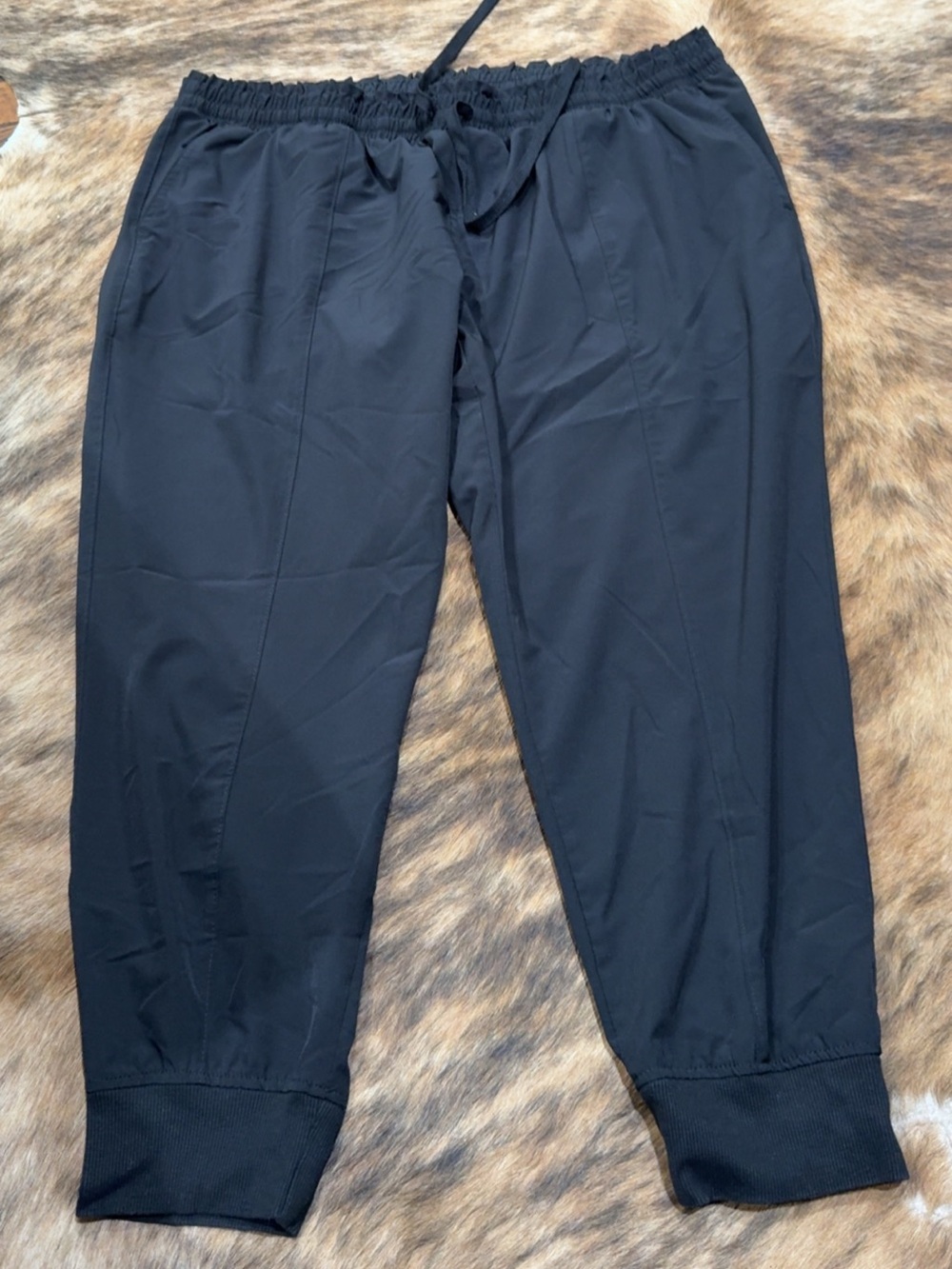 (2) Maternity Jogger Pants - Comfortable Everyday Pull-On